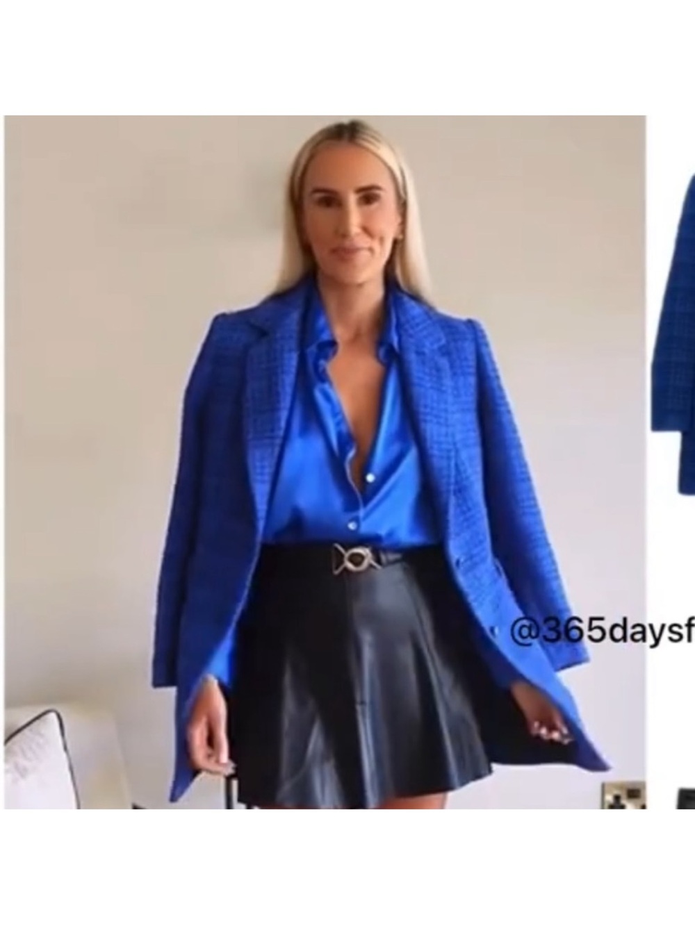 Zara long structured coat - Picture 3 of 9